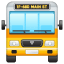 Bus front view U+1F68D Bus front view U+1F68D