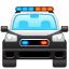 Police car U+1F694 Police car U+1F694