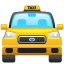 Taxi front view U+1F696 Taxi front view U+1F696