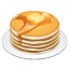 Pancake smiley U+1F95E Pancake smiley U+1F95E