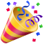 Confetti bomb Whatsapp smiley U+1F389 Confetti bomb Whatsapp smiley U+1F389