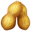 Peanuts emoji U+1F95C Peanuts emoji U+1F95C