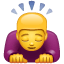 Persona che si inchina emoji U + 1F647