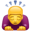 Emoji de pessoa fazendo reverência U + 1F647