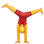 Gymnast smiley U+1F938 Gymnast smiley U+1F938