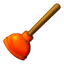 Plunger emoji U+1FAA0 Plunger emoji U+1FAA0
