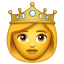 Princesa Emoji U + 1F478