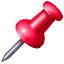 Push pin smiley U+1F4CC Push pin smiley U+1F4CC