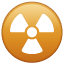 Symbol radioactive U+2622 Symbol radioactive U+2622