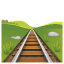 Track emoji U+1F6E4 Track emoji U+1F6E4