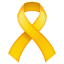 Yellow ribbon smiley Whatsapp U+1F397 Yellow ribbon smiley Whatsapp U+1F397