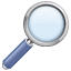 Magnifier to the right U+1F50E Magnifier to the right U+1F50E