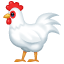 Rooster emoji U+1F413 Rooster emoji U+1F413