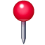 Drawing pin symbol U+1F4CD Drawing pin symbol U+1F4CD