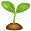 Seedling emoji U+1F331 Seedling emoji U+1F331