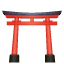 Asian arch U+26E9 Asian arch U+26E9