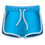 Shorts emoji U+1FA73 Shorts emoji U+1FA73