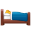 Person in bed U+1F6CC Person in bed U+1F6CC
