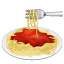 Spaghetti emoji U+1F35D Spaghetti emoji U+1F35D