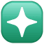 Sparkle symbol U+2747 Sparkle symbol U+2747