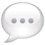 Speech bubble emoji Whatsapp U+1F4AC Speech bubble emoji Whatsapp U+1F4AC