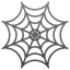 Cobweb emoji U+1F578 Cobweb emoji U+1F578