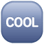 Cool emoji U+1F192 Cool emoji U+1F192