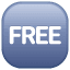 Free symbol U+1F193 Free symbol U+1F193