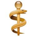 Snake medicine symbol U+2695 ️U+FE0F Snake medicine symbol U+2695 ️U+FE0F