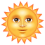 Friendly yellow sun Whatsapp U+1F31E Friendly yellow sun Whatsapp U+1F31E