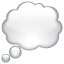 Thought bubble smiley Whatsapp U+1F4AD Thought bubble smiley Whatsapp U+1F4AD