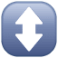 Arrow upwards downwards U+2195 Arrow upwards downwards U+2195