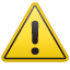 Sign exclamation mark symbol U+26A0 Sign exclamation mark symbol U+26A0