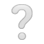White question mark ornament U+2754 White question mark ornament U+2754
