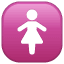 Symbol ladies washroom Whatsapp U+1F6BA Symbol ladies washroom Whatsapp U+1F6BA